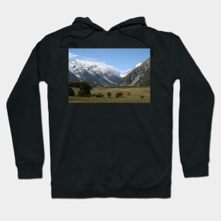 New Zealand Landscape, near Mount Cook. Hoodie